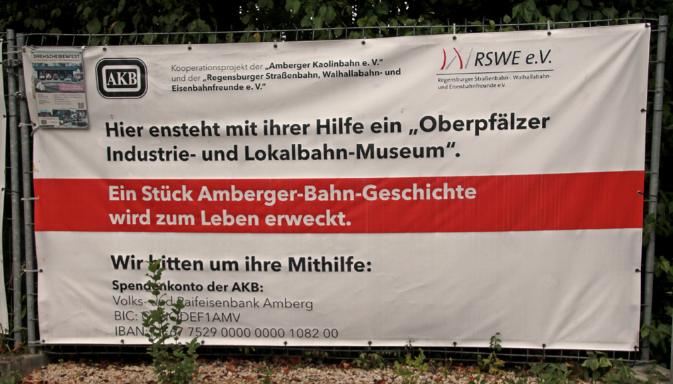 Oberpfälzer- Industrie und Lokalbahnmuseum in Amberg.