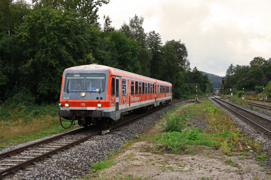 Ankunft 628 in Neuhaus Pegnitz