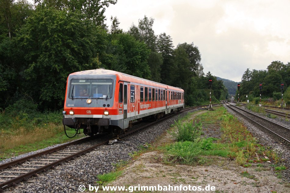 Ankunft 628 in Neuhaus Pegnitz