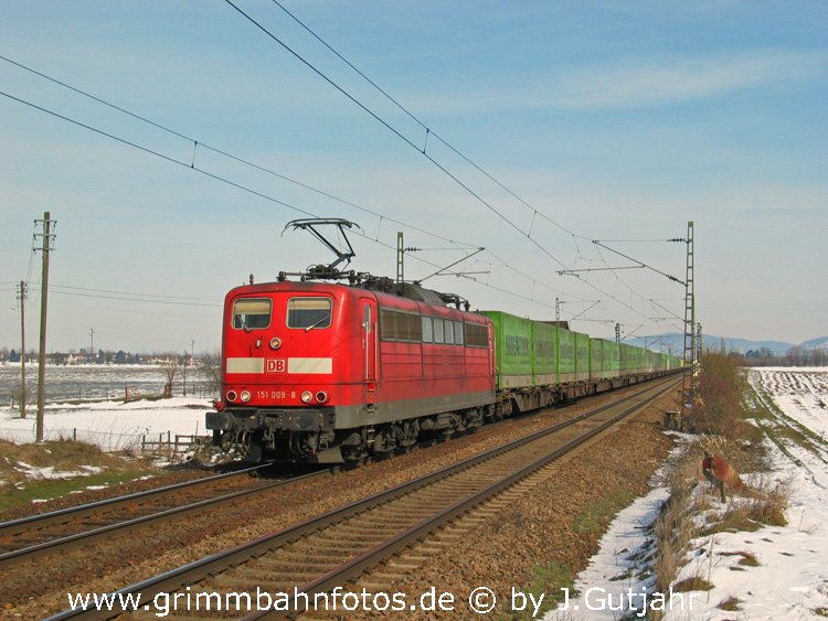 DB AG 151 009 Ladenburg-Neuzeilsheim