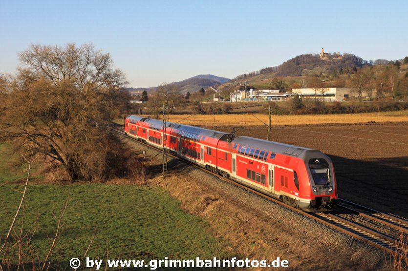 Main-Neckar-Ried-Express bei Heppenheim