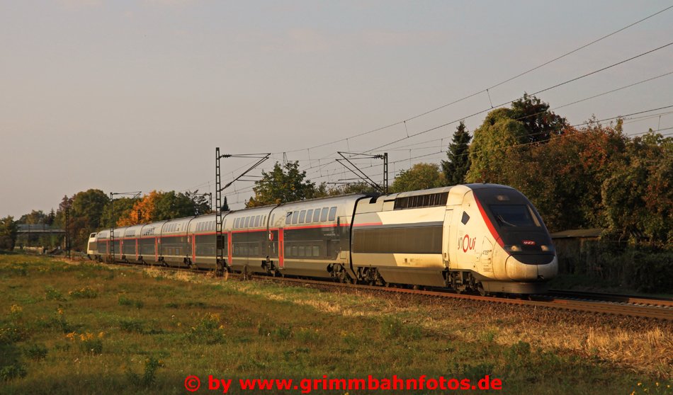 TGV 4705 nach Paris