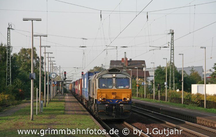 Class 66 in Bensheim Auerbach