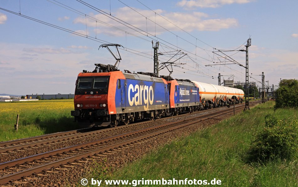SBB Cargo 482 016 + Alpäzähmer Riedbahn